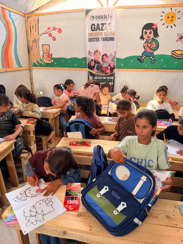 GAZZE KIRTASİYE BAĞIŞI